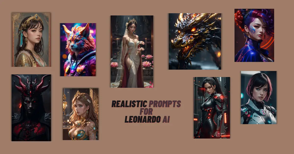 Best Leonardo AI Prompts, 3d Realistic Prompts , Text-to-Image Prompts for Leonardo AI,