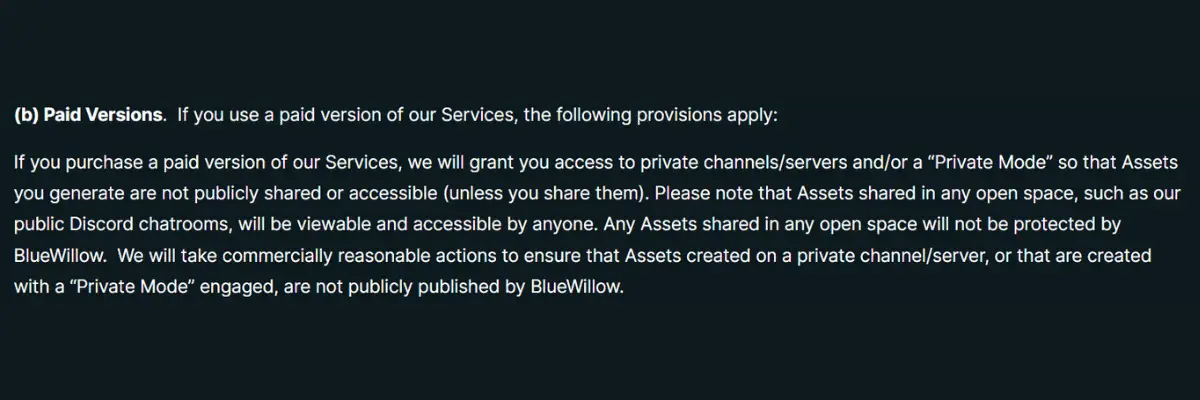 BlueWillow License: How does it work