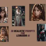 Best Leonardo AI Prompts, 3d Realistic Prompts , Text-to-Image Prompts for Leonardo AI,