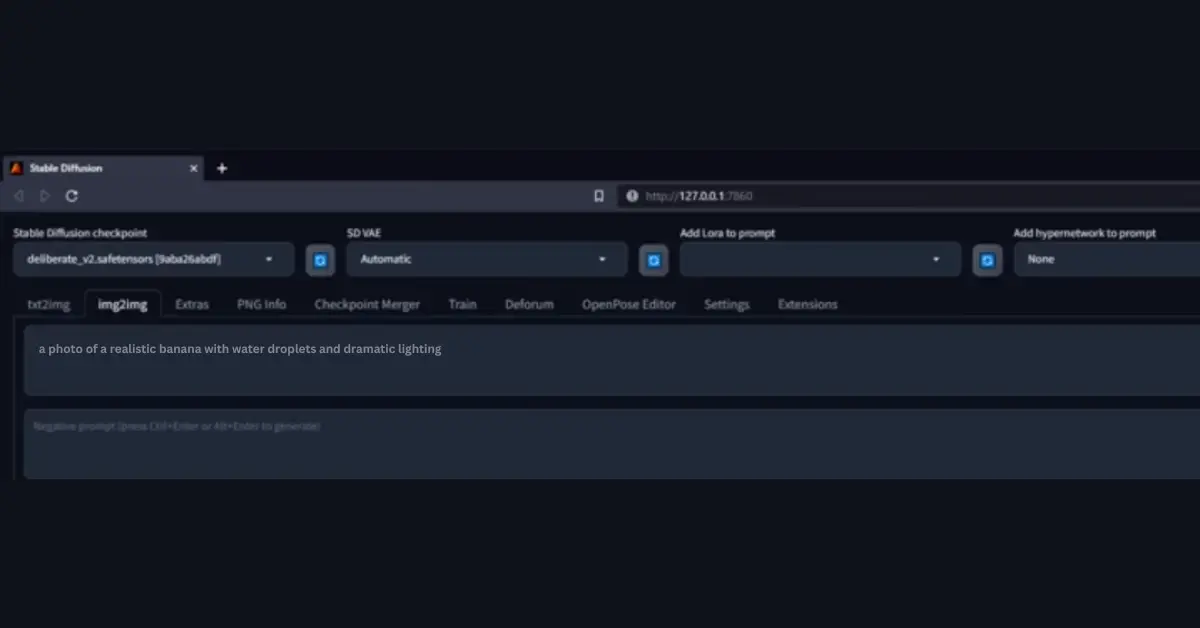 Apply the Img2Img in stable diffusion guide