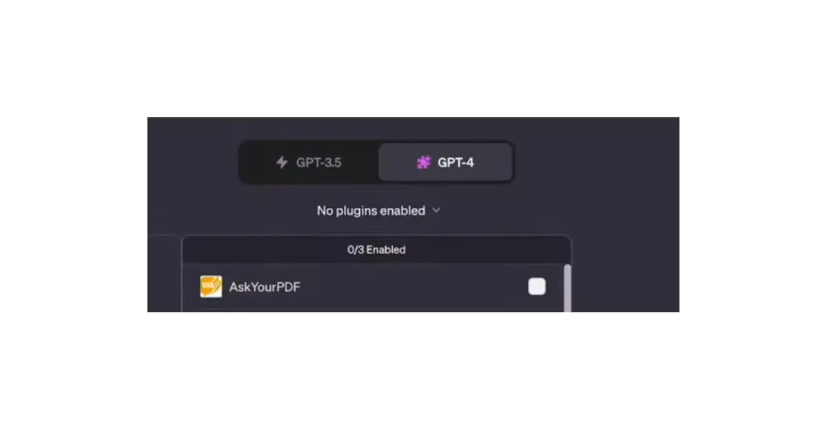 Ask Your PDF in Chatgpt Proceed to the Plugins 2
