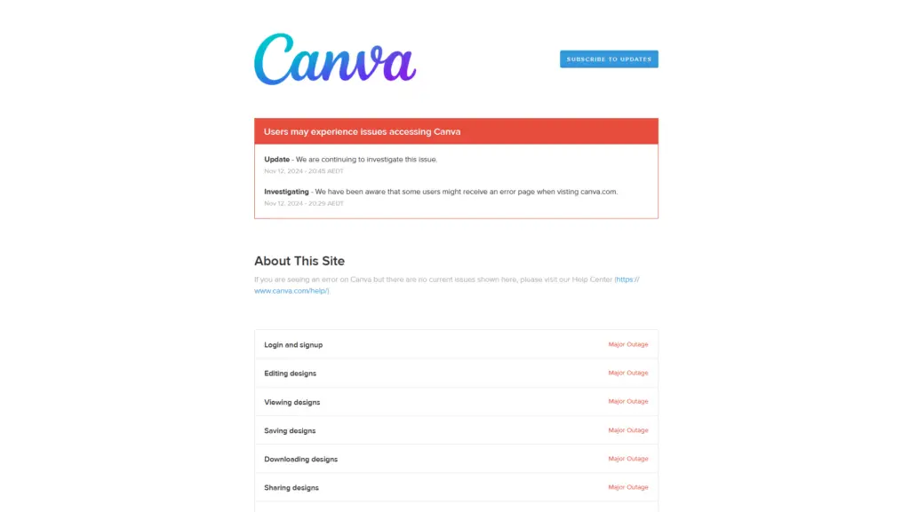 Canva outage,
Graphic design platform,
Canva service disruption,
Image editing issues,
Canva India problems